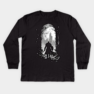 dark soul Kids Long Sleeve T-Shirt